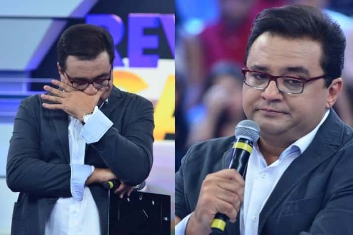 Clima péssimo nos bastidores do Domingo Show (Foto: Divulgação)
