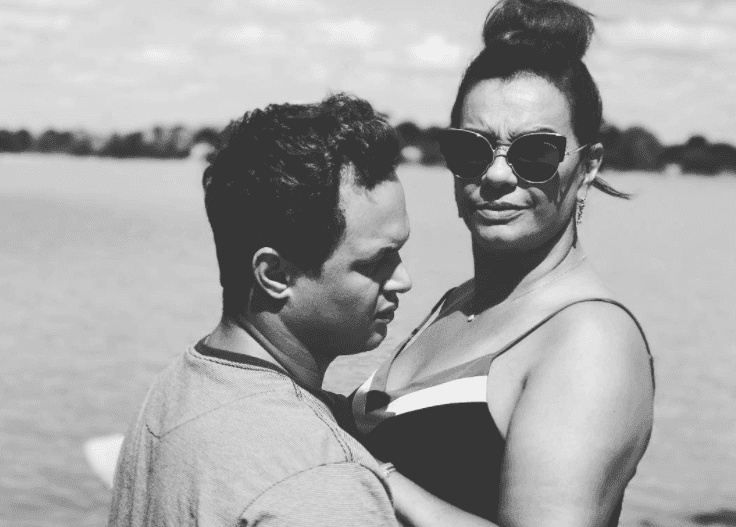 Solange Couto e o ex (Foto: Reprodução/Instagram)