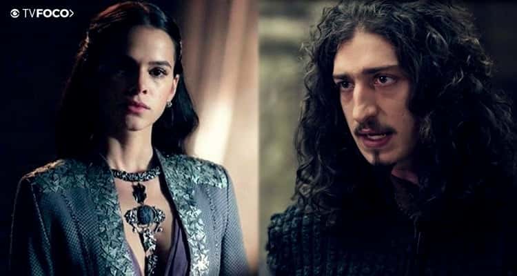 Guerra na novela Deus Salve o Rei. (Foto: Montagem/TV Foco)