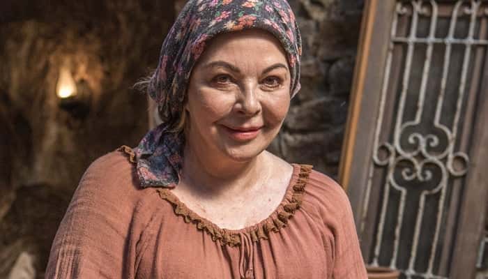 A atriz Vera Gimenez em participação em Tempo de Amar (Foto: Fabio Rocha/Gshow)