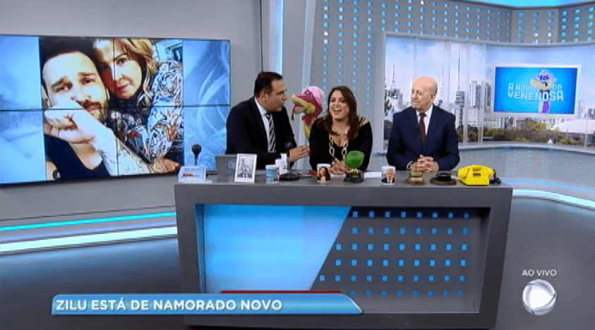 Quadro A Hora da Venenosa é líder de audiência. (Foto: Reprodução/TV Record)