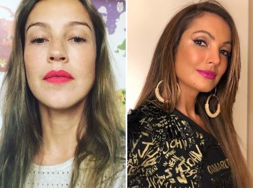 Luana Pivoani e Patricia Poeta (Foto: Reprodução)
