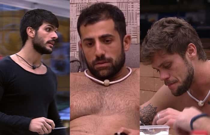 Kaysar é alvo dos brothers (Foto: Montagem/Reprodução)