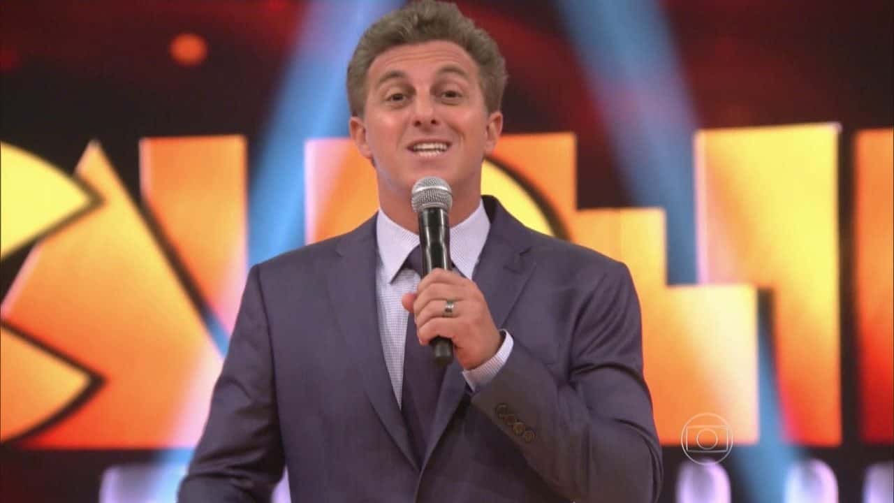 O apresentador Luciano Huck. (Foto; Reprodução/TV Globo)