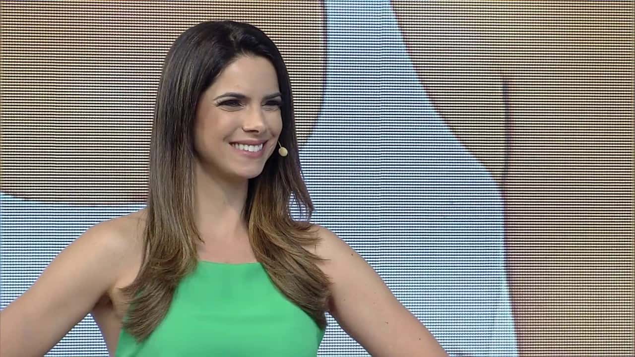 A apresentadora Mariana Leão. (Foto: Reprodução)