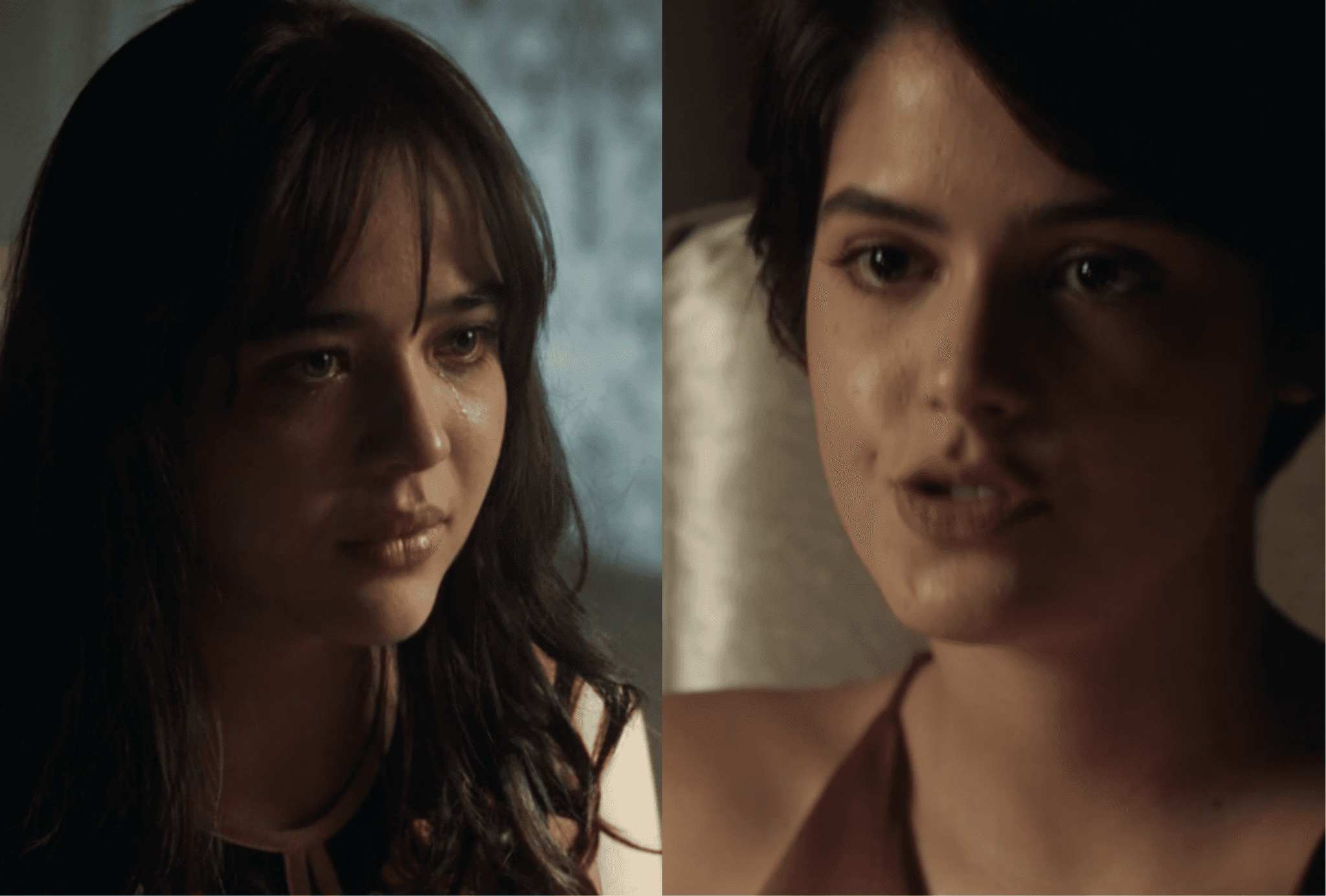 Laura vem sendo tratada por Adriana em O Outro Lado do Paraíso (Foto montagem: TV Foco)