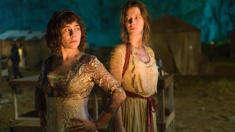 Alessandra Negrini e Nathalia Dill em cena de Orgulho e Paixão. (Foto: César Alves/TV Globo)