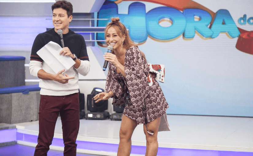 Sabrina Sato em participação no Hora do Faro (Foto: Reprodução/RecordTV)