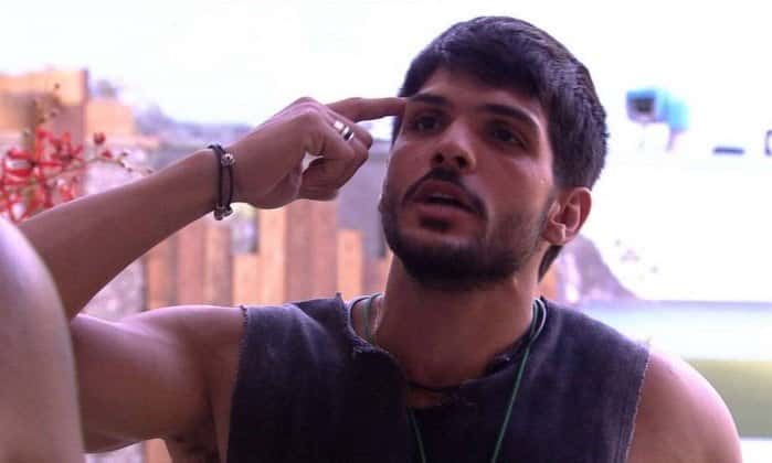 Lucas detonou o colega Wagner no BBB18. (Foto: Reprodução/TV Globo)
