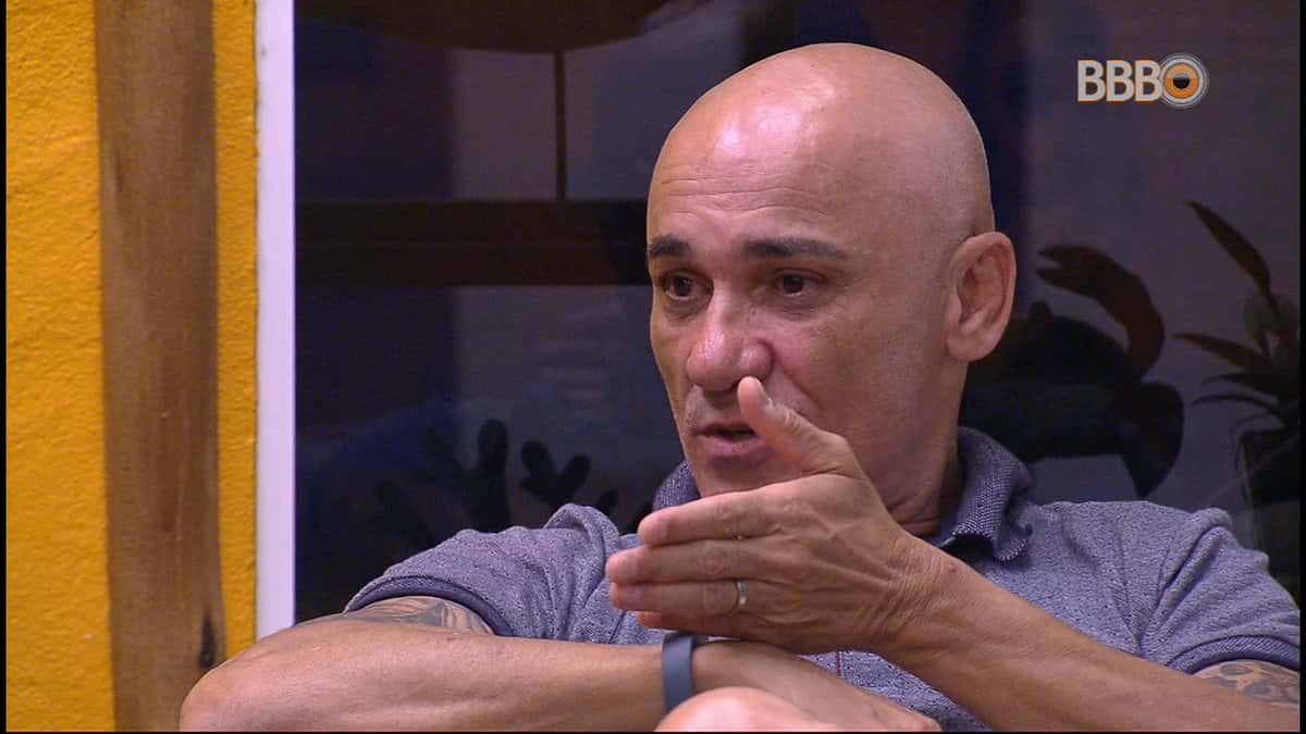 Ayrton no BBB18 (Foto: Reprodução)