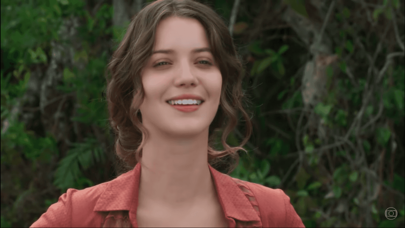 Nathalia Dill em cena como Elisabeta em Orgulho e Paixão (Foto: Reprodução)