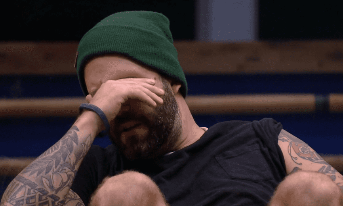 Caruso deixa de tomar banho (Foto: Reprodução)