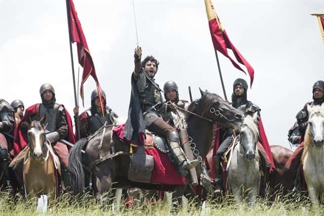 Batalha entre Artena e Montemor (Foto: Globo/Marília Cabral)