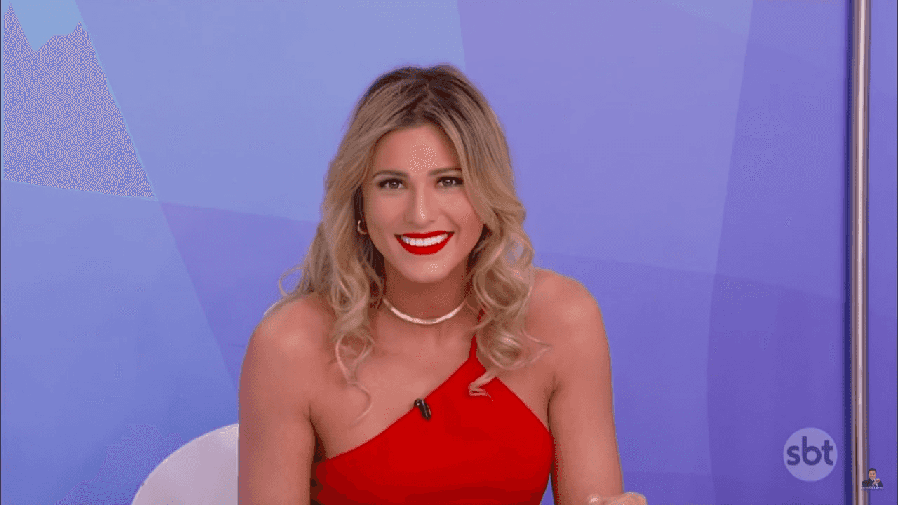 A apresentadora Lívia Andrade. (Foto: Reprodução/SBT)