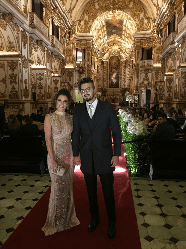 Convidados Matheus e Paula (Foto: Reprodução/Instagram)