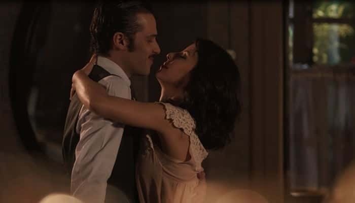 Fernão (Jayme Matarazzo) e Lucinda (Andreia Horta) em cena de Tempo de Amar (Foto: Divulgação/Globo)