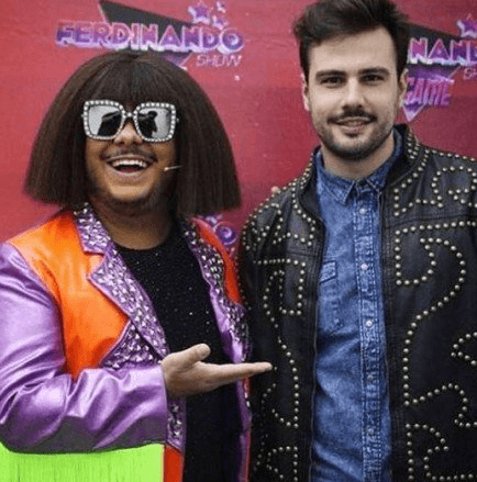 Marcus Majella e o namorado (Foto: Reprodução/Instagram)