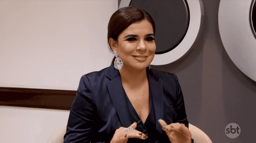 A apresentadora Mara Maravilha. (Foto: Reprodução)