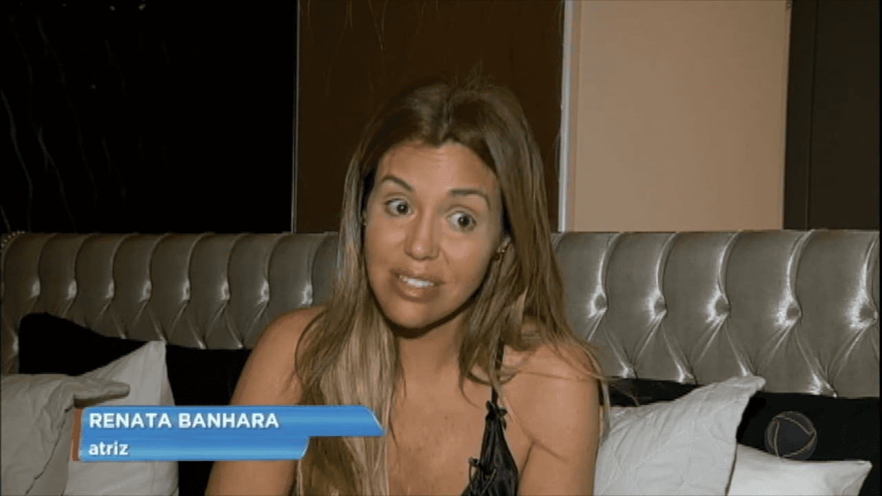 A atriz Renata Banhara. (Foto: Reprodução)