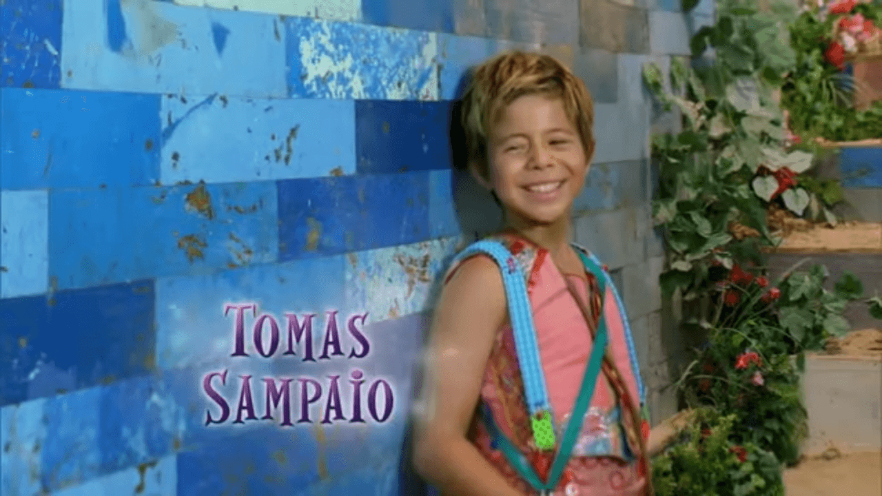 O ator Tomás Sampaio. (Foto: Reprodução)