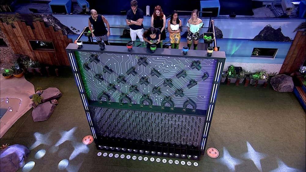 Prova do Líder no BBB18, foi neste domingo (Foto reprodução)