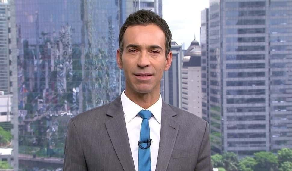 César Tralli está sendo sondado pela CNN Brasil e pode deixar a Rede Globo (Foto: Reprodução)