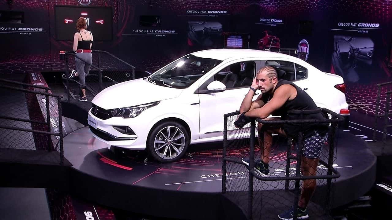 Ana Clara e Kaysar (Foto: TV Globo)