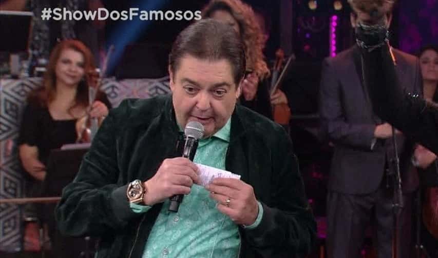 Fausto Silva polemizou (Foto: Reprodução)