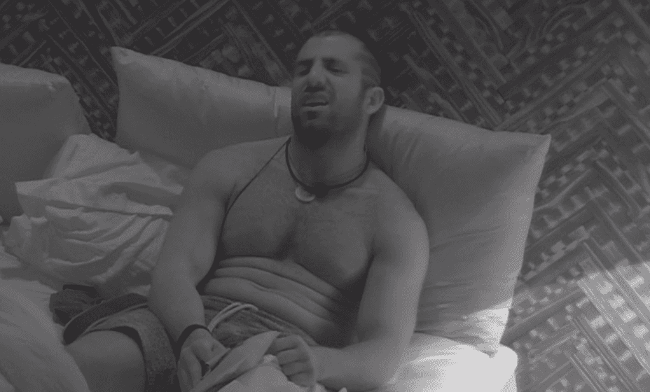 Kaysar começa a gritar (Foto: Reprodução)