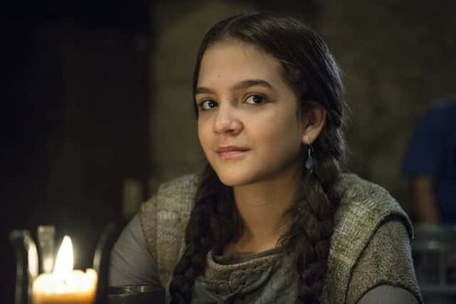 Mel Maia (Agnes) em Deus Salve o Rei (Foto: Globo/Estevam Avellar)