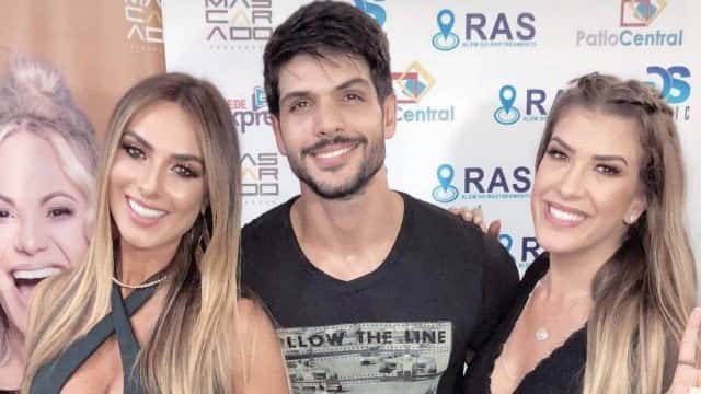 Ex-BBB Lucas faz presença VIP com Nicole Bahls e Lorena Improta (Foto: Reprodução/Instagram)