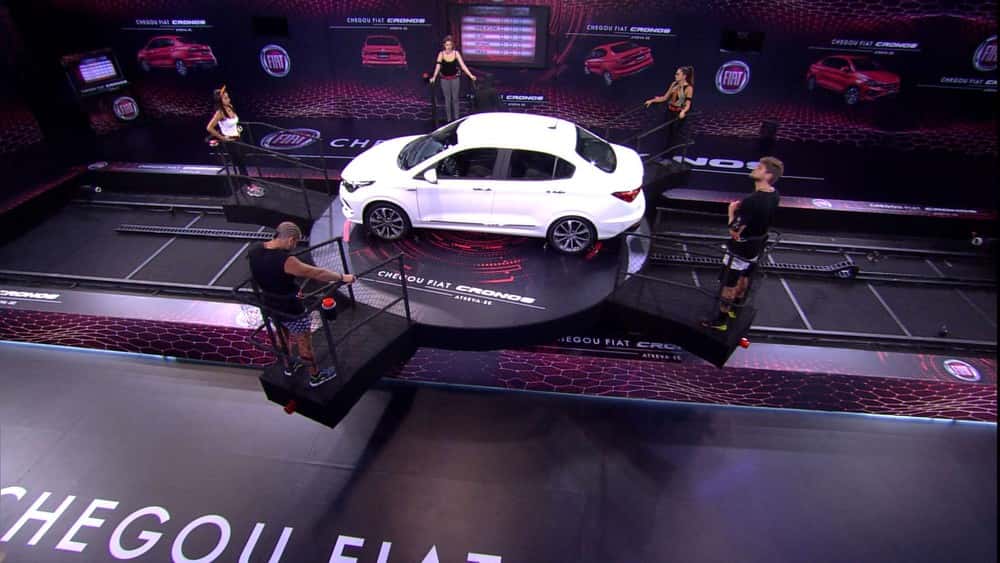 Prova de resistência garante imunidade (Foto: Reprodução / TV Globo)