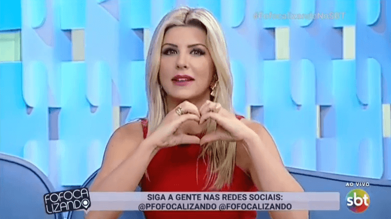 Íris Stefanelli no Fofocalizando. (Foto: Reprodução)