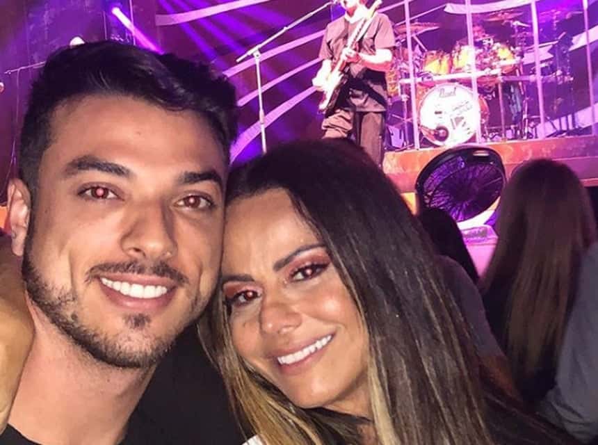 Viviane Araújo e Klaus não estão mais juntos (Foto: Reprodução)