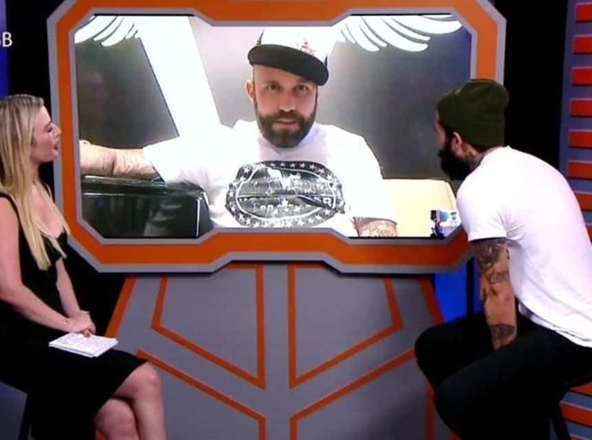 Caruso discute com Wagner (Foto: Reprodução)