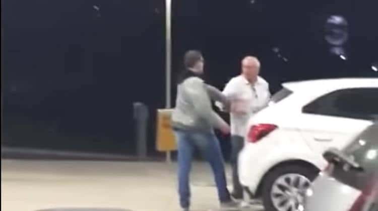 Homem parecido com Antonio Fagundes em vídeo (Foto: Reprodução)