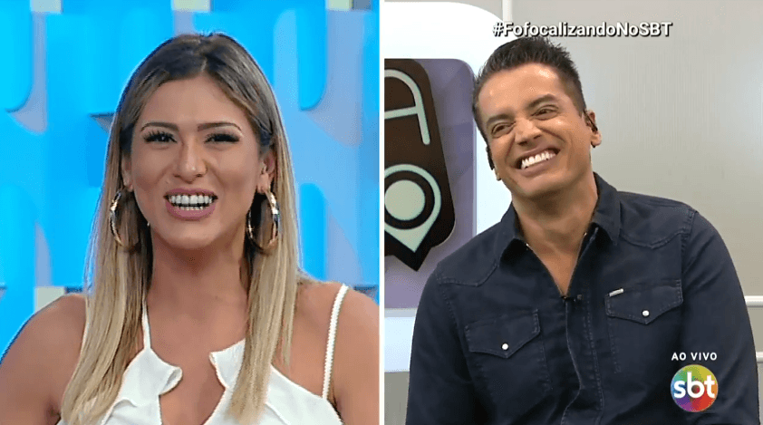 Leo Dias faz revelações no Fofocalizando. (Foto: Reprodução/SBT)