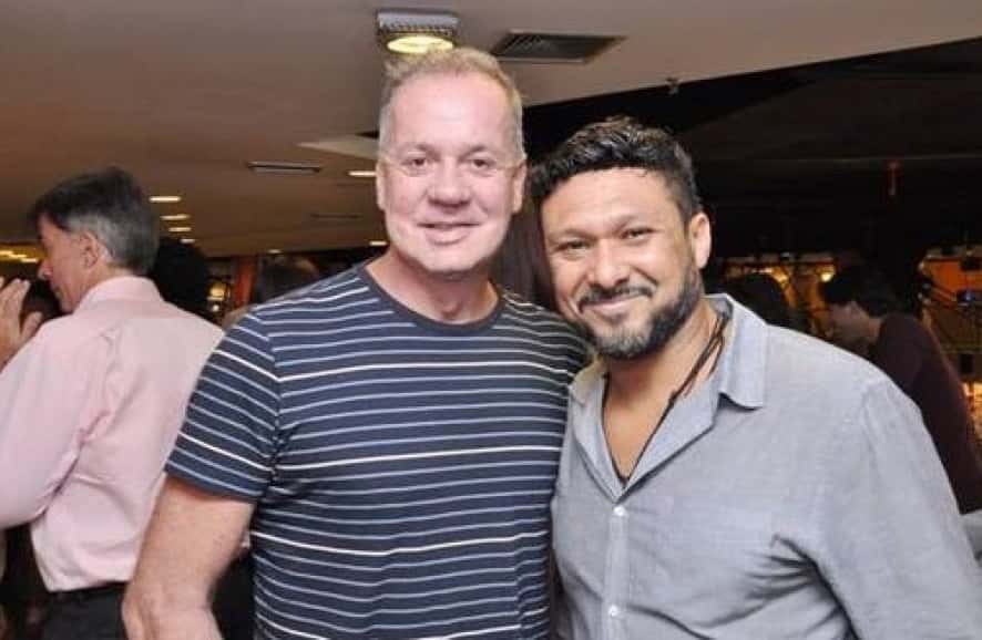 Luiz Fernando e Adriano Medeiros (Foto: Reprodução)