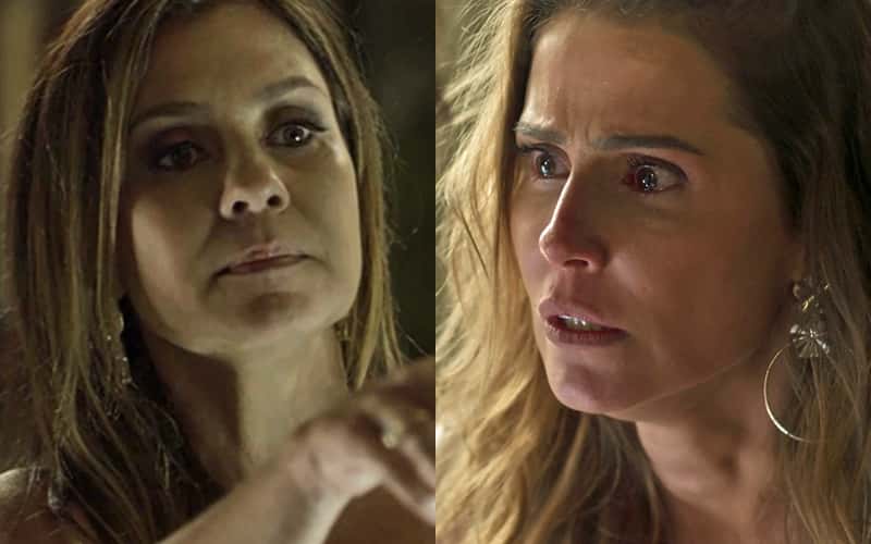 Laureta e Karola em Segundo Sol (Foto: Reprodução)