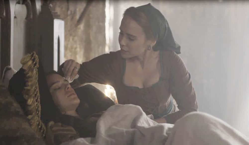 Catarina vai ouvir poucas e boas de Diana em Deus Salve o Rei. (Foto: Reprodução/TV Globo)