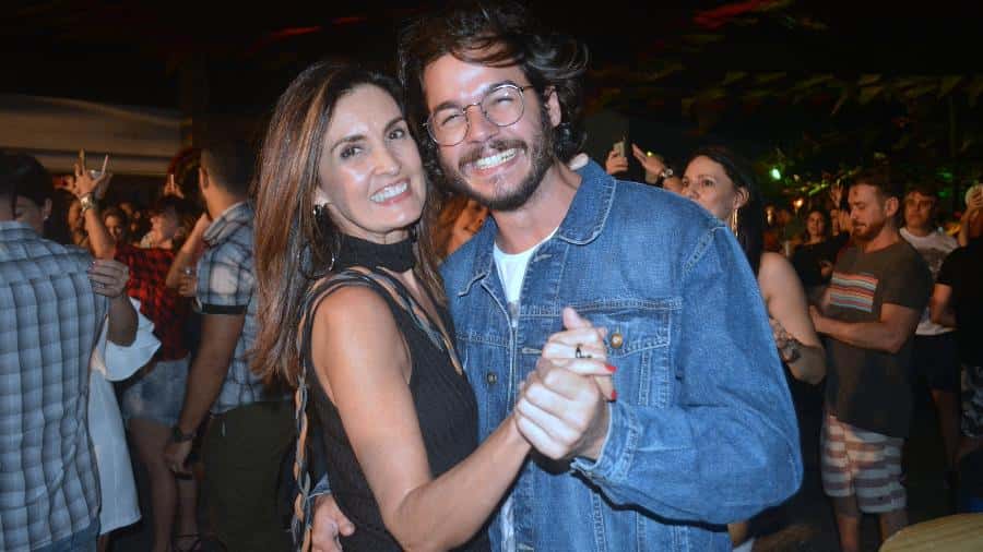Fátima Bernardes e Túlio Gadêlha (Foto: Felipe Souto Maior/AgNews)