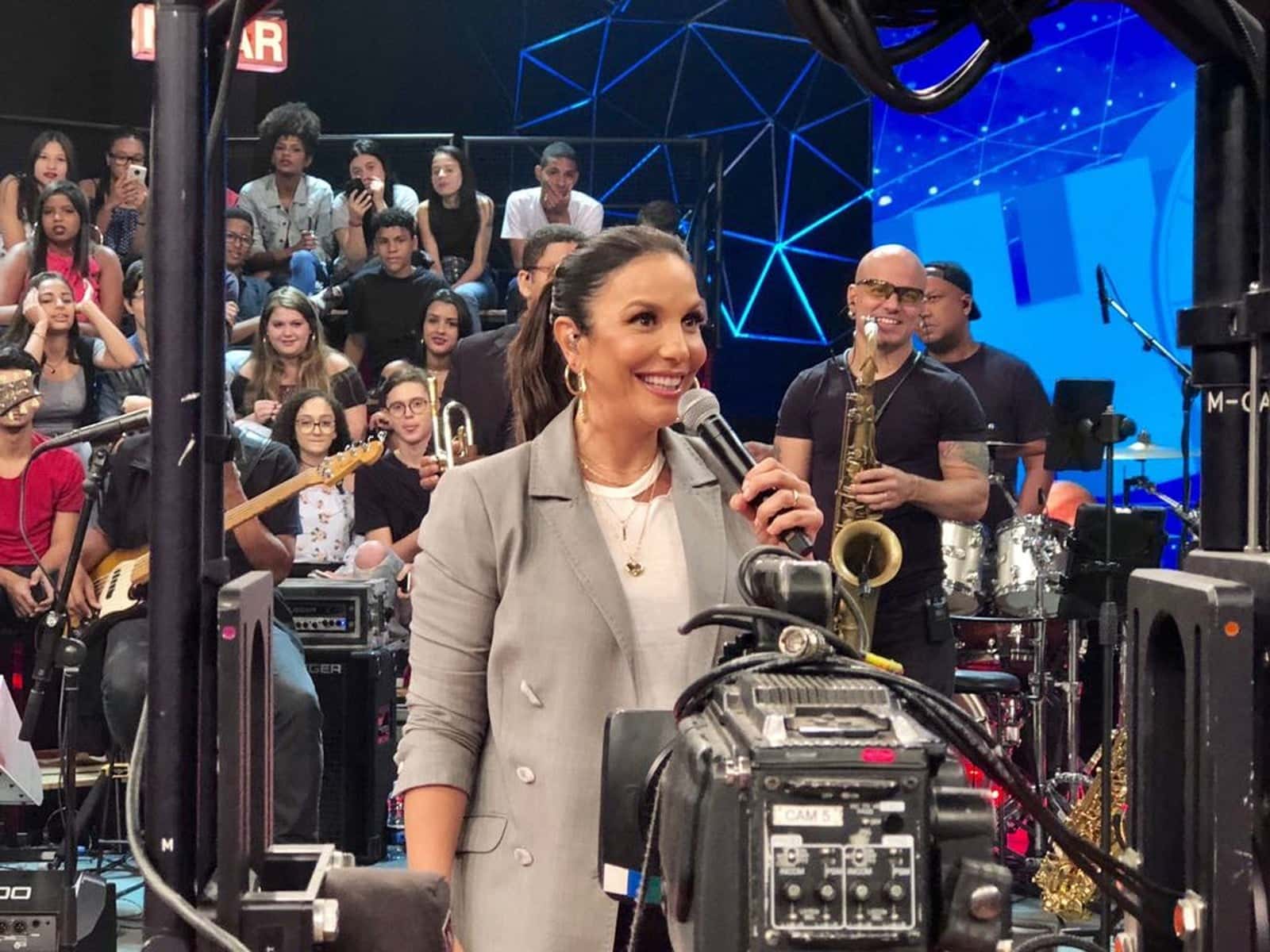 Ivete Sangalo participa da primeira gravação na TV após nascimento de gêmeas (Foto: Divulgação)
