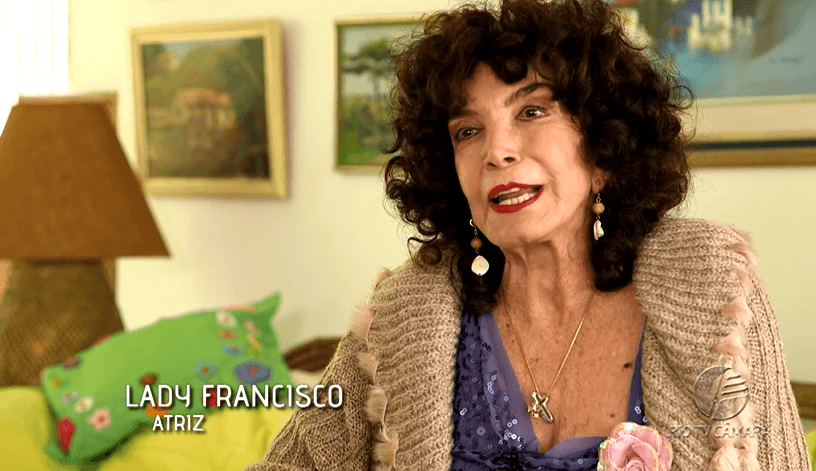 A atriz Lady Francisco. (Foto: Reprodução)