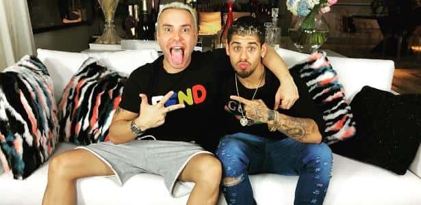 Matheus Mazzafera e Zé Felipe (Foto: Reprodução)