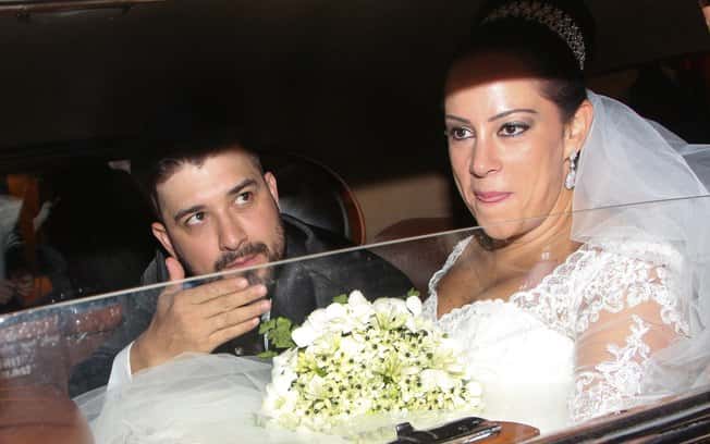 Silvia Abravanel e o marido (Foto: Divulgação)