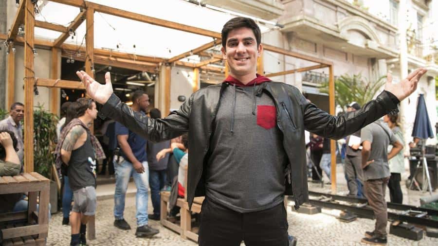 Adnet participa da atual temporada de Malhação. (Foto: João Miguel Junior/TV Globo)