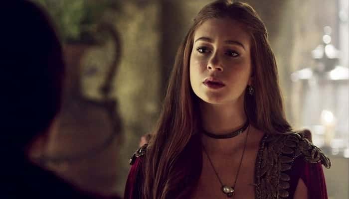Amália (Marina Ruy Barbosa) em cena de Deus Salve o Rei (Foto: Reprodução/Globo)