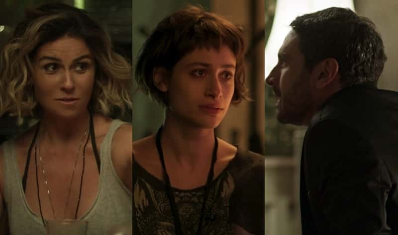 Luzia, Manu e Edgar em Segundo Sol (Foto: Reprodução)