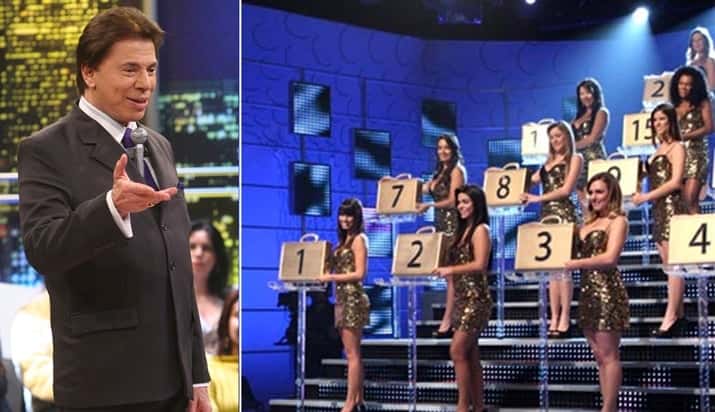 Silvio Santos comandou o Topa ou Não Topa. (Foto: Reprodução)