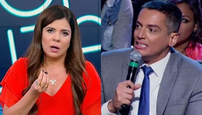 Leo Dias mandou recado para a apresentadora Mara Maravilha (Foto: Reprodução/SBT)